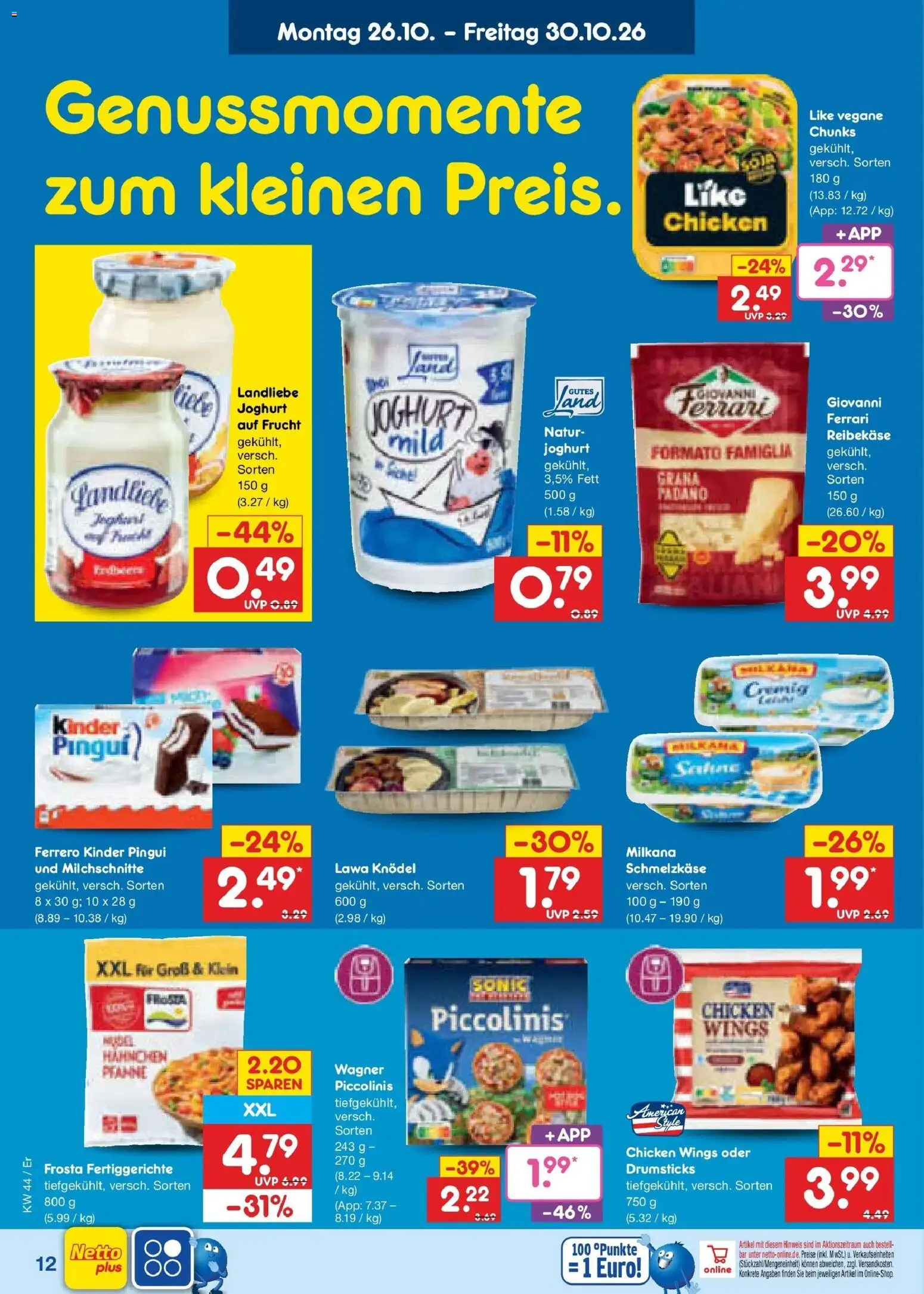 Vorschau von dem Prospekt des Geschäftes Netto Marken-Discount, gültig ab dem 26.10.2026