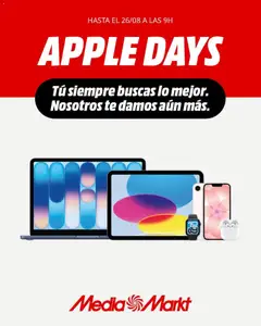 Vista previa del folleto de la tienda Media Markt válido desde el 24/08/2026 