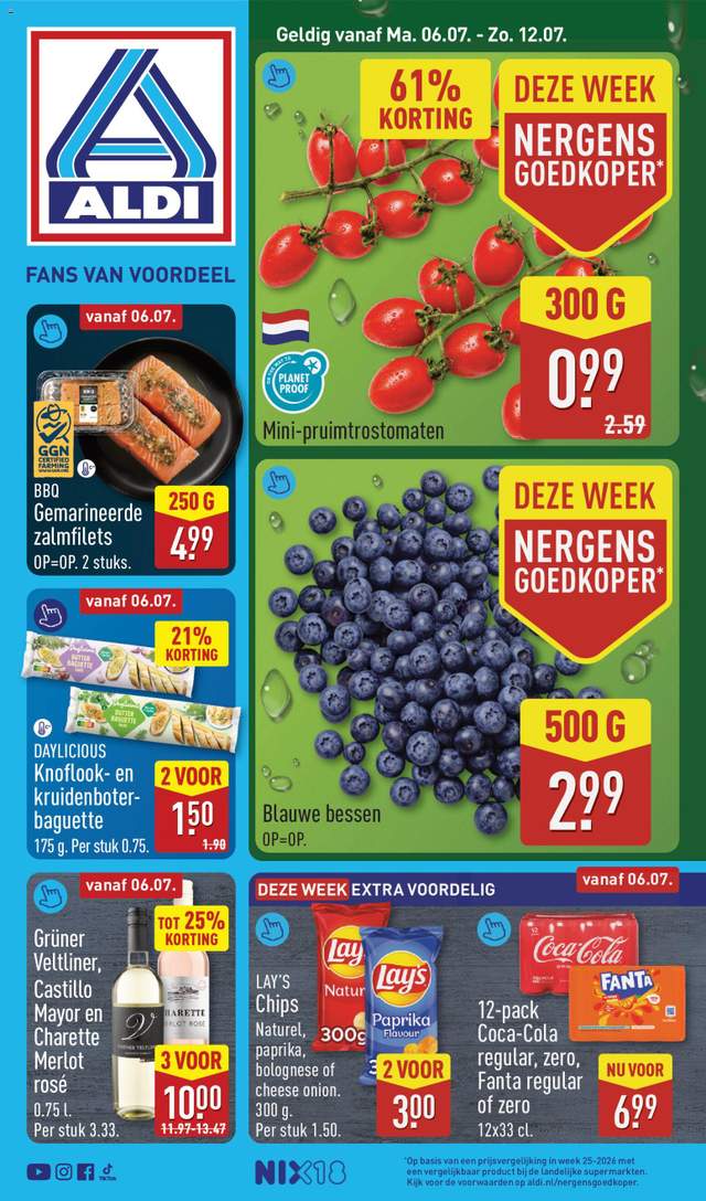 Nieuwe Aldi folder vanaf 06-07