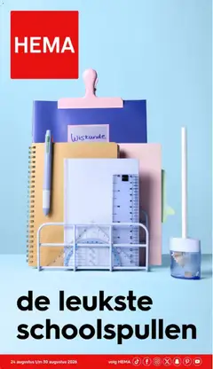 Voorbeeld van Hema magazine van winkel Hema geldig vanaf 24-08-2026