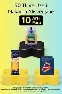 A101 A101 - Arti 24.10.2026 - Broşürünün önizlemesi