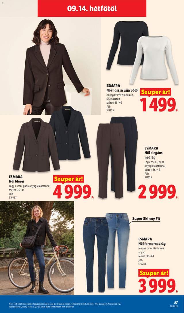 Új Lidl akciós újság 09.10.