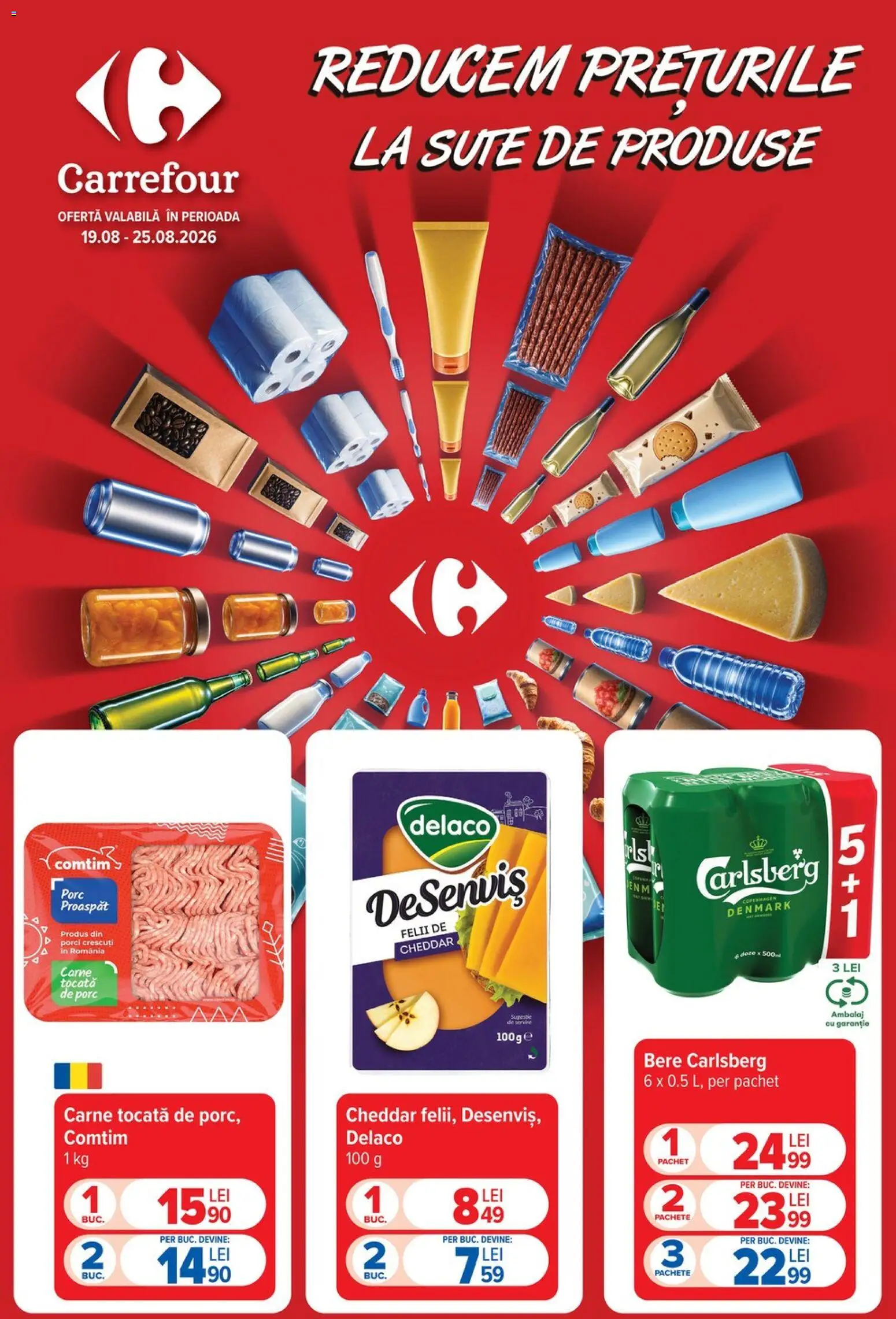 Previzualizarea de cataloage: Carrefour Carrefour Catalog valabil de la 19.08.2026