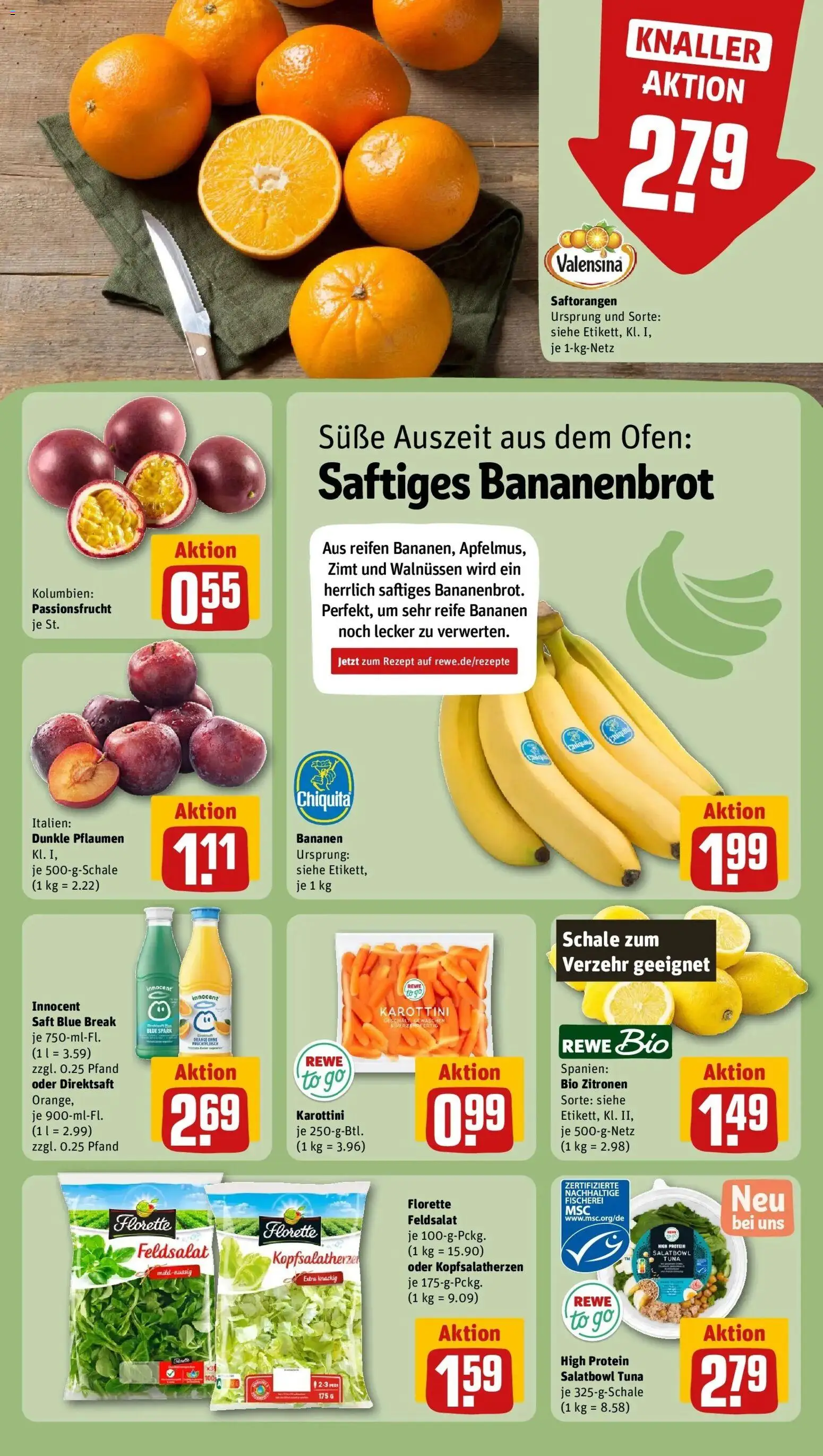 Vorschau von dem Prospekt des Geschäftes Rewe, gültig ab dem 12.10.2026