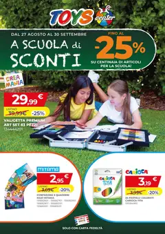 Anteprima dell'opuscolo Toys Center volantino dal negozio Toys Center valido da 27/08/2026