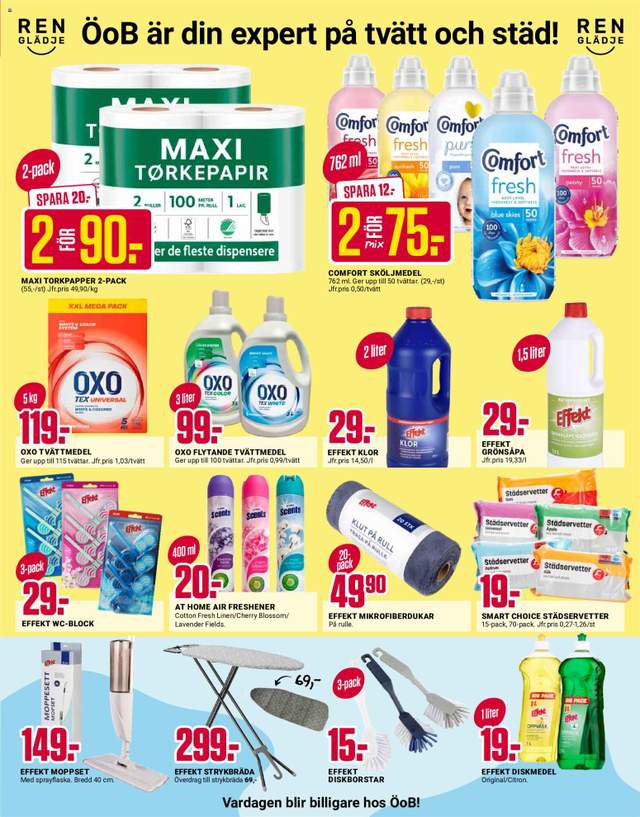 Nytt ÖoB reklamblad från 13/07