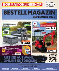Vorschau von dem Prospekt des Geschäftes Norma, gültig ab dem 01.09.2026