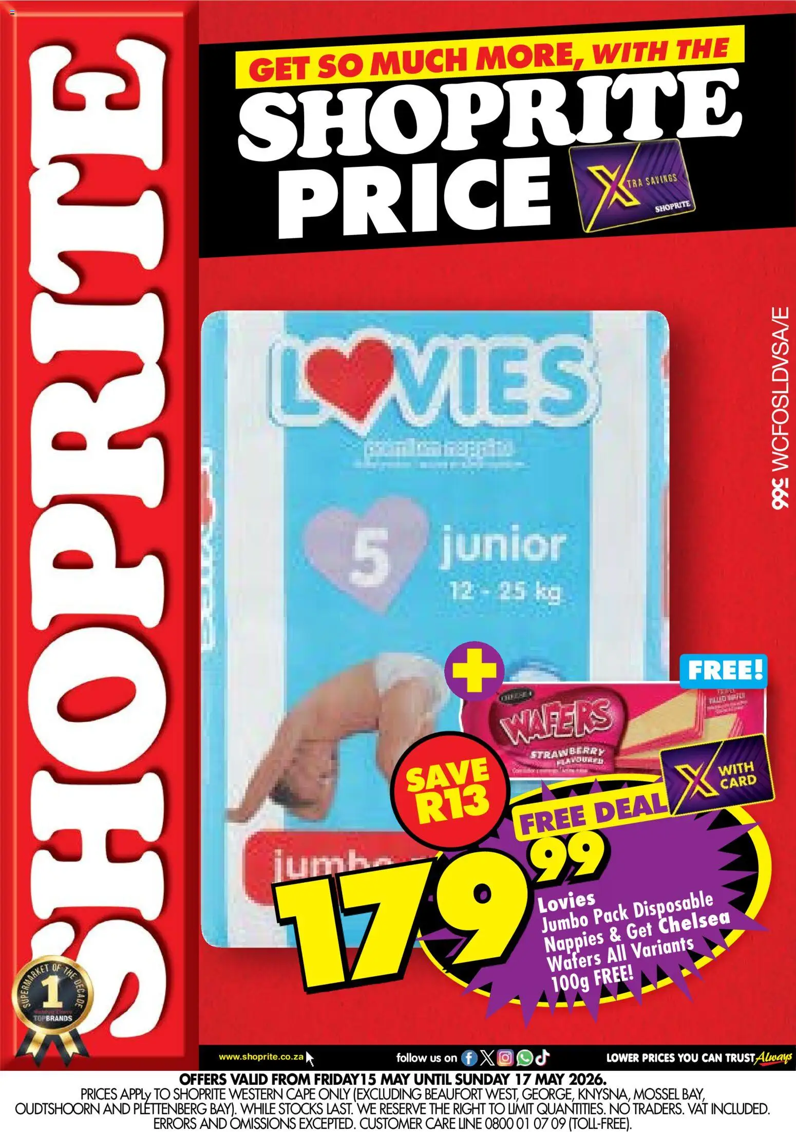 Preview of Shoprite flyer valid from 15/05/2026