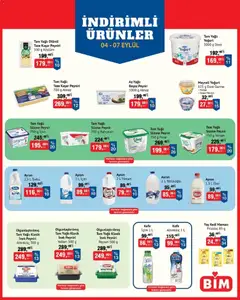 BİM BİM - İndirimli Ürünler 04.09.2026 - Broşürünün önizlemesi