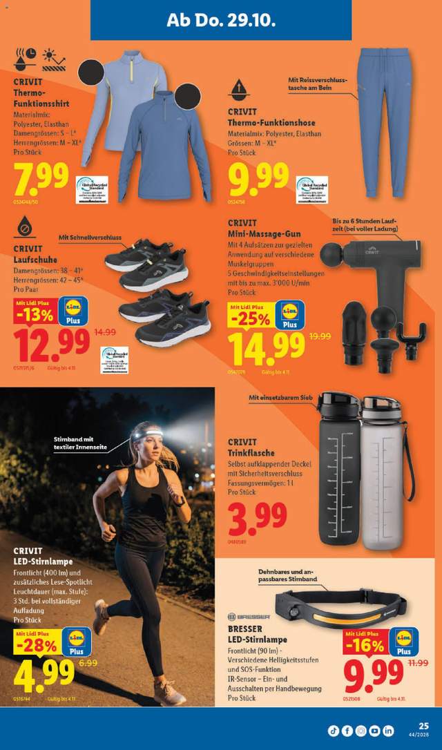Neue Lidl Aktionen ab 29.10.