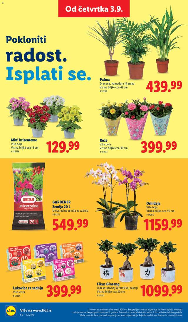 Novi Lidl katalog od 03.09.