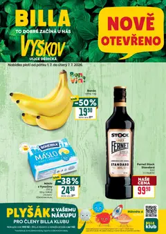 Náhled nabídky: Billa Billa leták - Vyškov platný od 01.07.2026