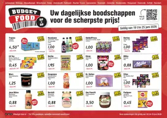 Voorbeeld van Budget Food folder van winkel Budget Food geldig vanaf 19-06-2026
