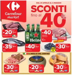 Anteprima dell'opuscolo Carrefour volantino Market - Tivoli dal negozio Carrefour valido da 21/04/2026