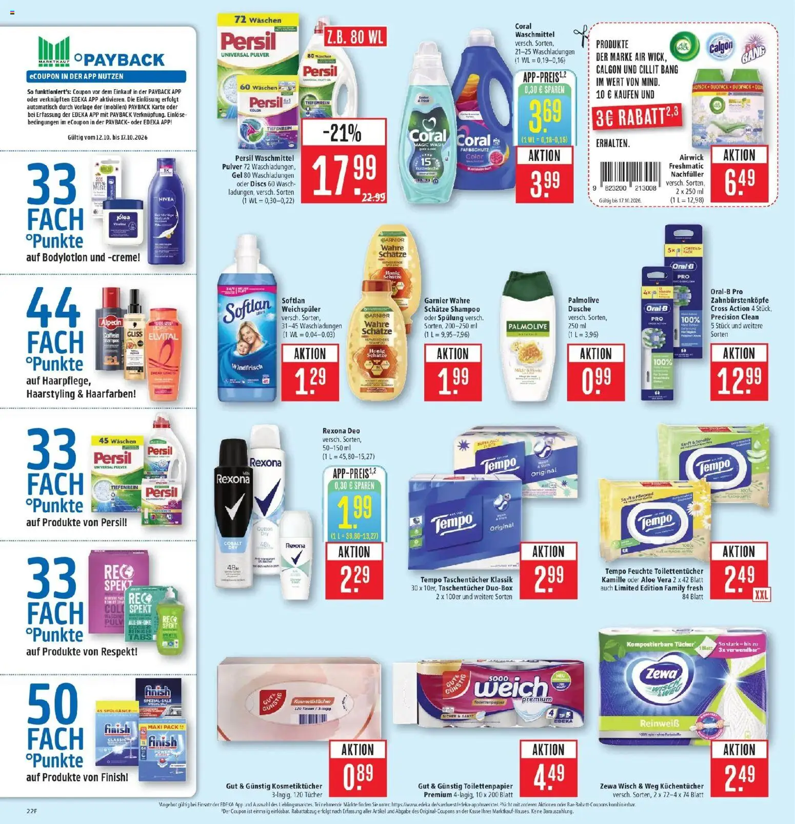 Vorschau von dem Prospekt des Geschäftes Marktkauf, gültig ab dem 12.10.2026