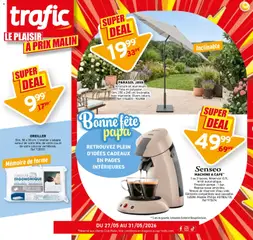 Prévisualisation de Trafic Publicité du magasin Trafic formulaire valide 27/05/2026