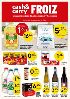 Vista previa del folleto de la tienda Froiz válido desde el 15/09/2026 