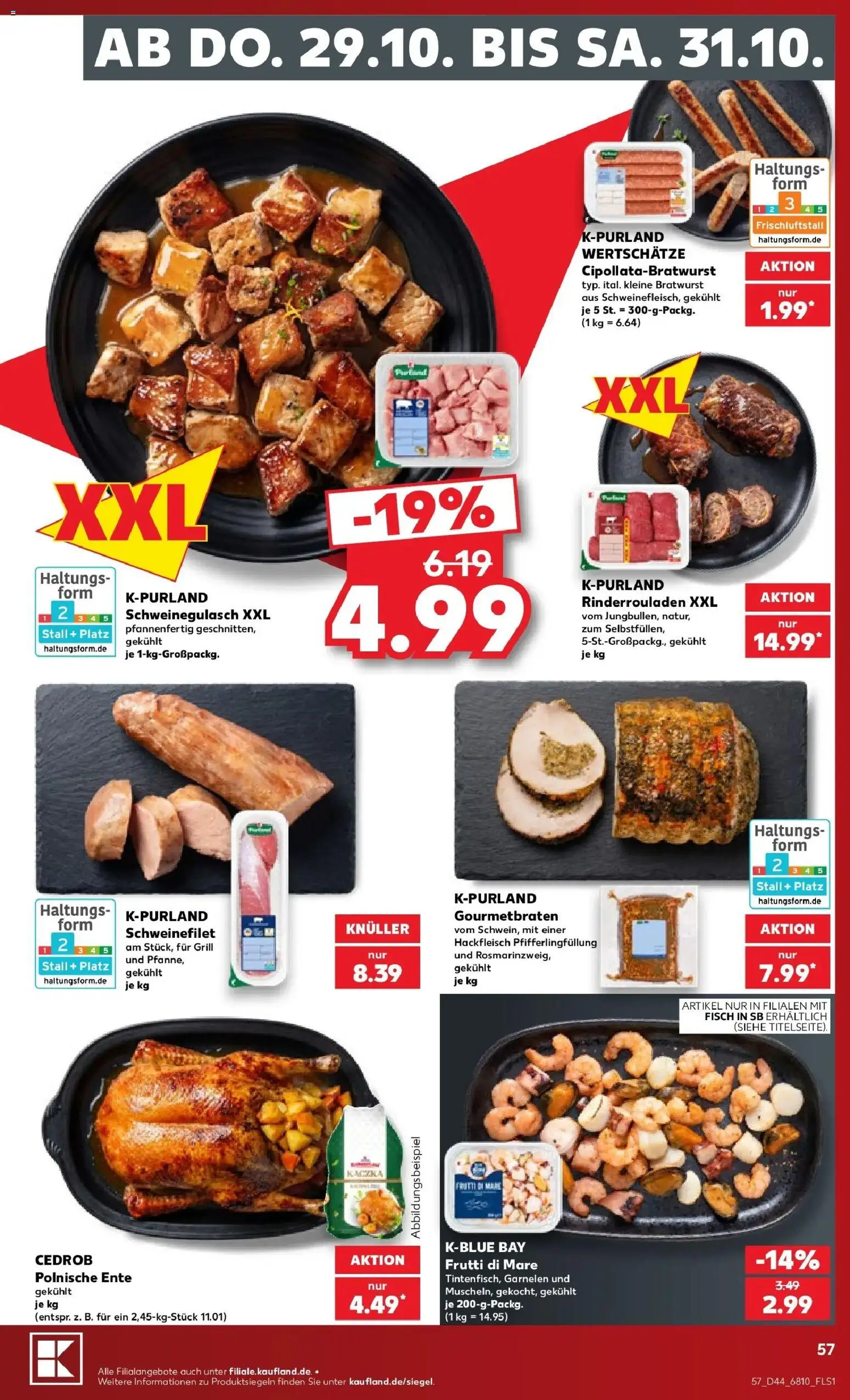 Vorschau von dem Prospekt des Geschäftes Kaufland, gültig ab dem 26.10.2026