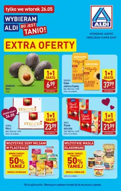 Pogląd gazetki "Aldi gazetka - Extra oferty" ze sklepu Aldi ważnej od 26.05.2026