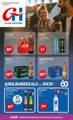 Vorschau von dem Prospekt des Geschäftes Getränke Hoffmann, gültig ab dem 21.09.2026