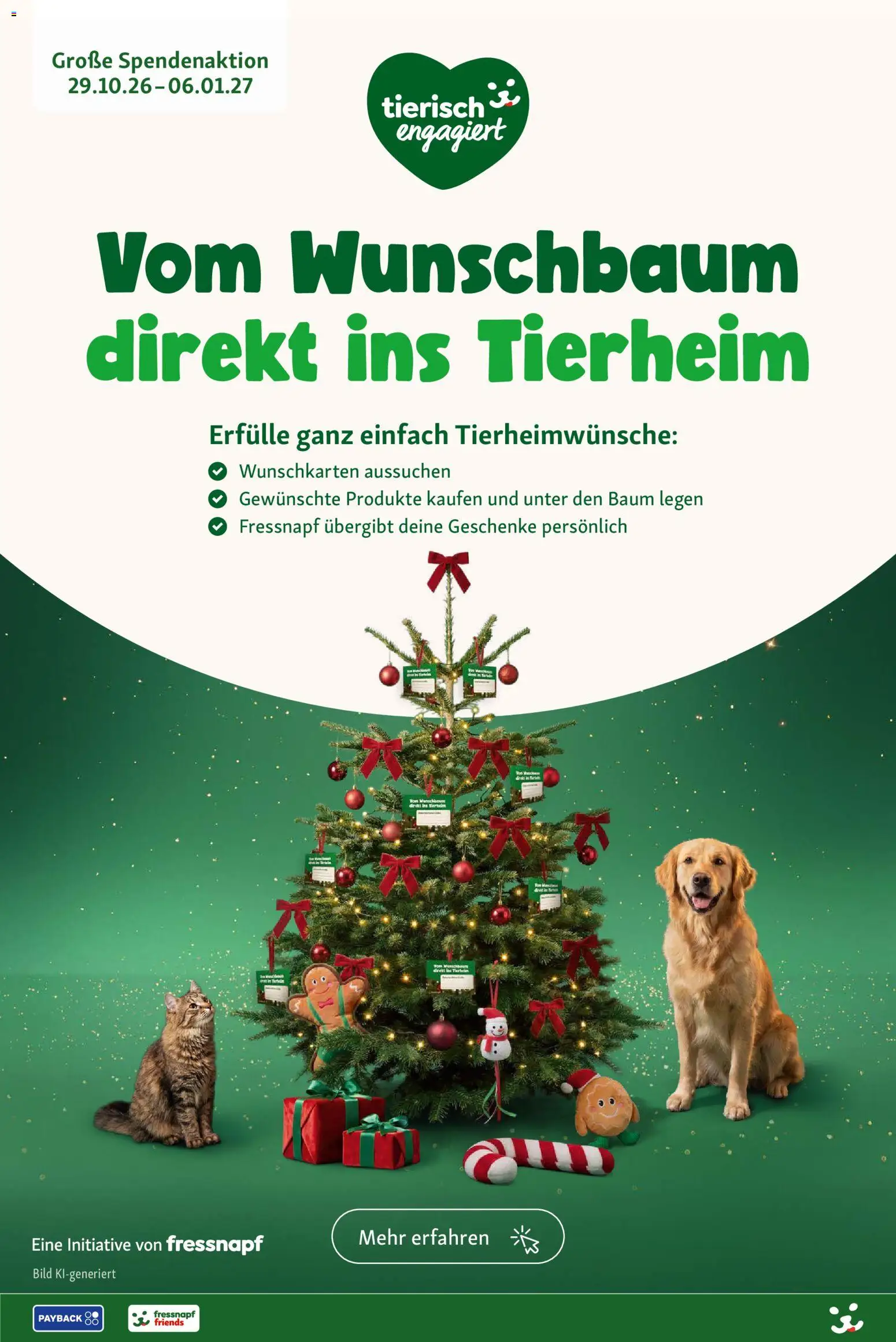 Vorschau von dem Prospekt des Geschäftes Fressnapf, gültig ab dem 29.10.2026