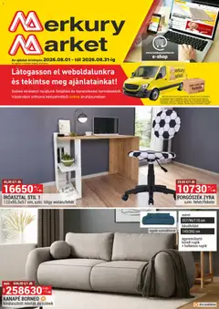 Merkury Market - Merkury Market akciós újság megtekintése, amely érvényes 2026.08.01.-től