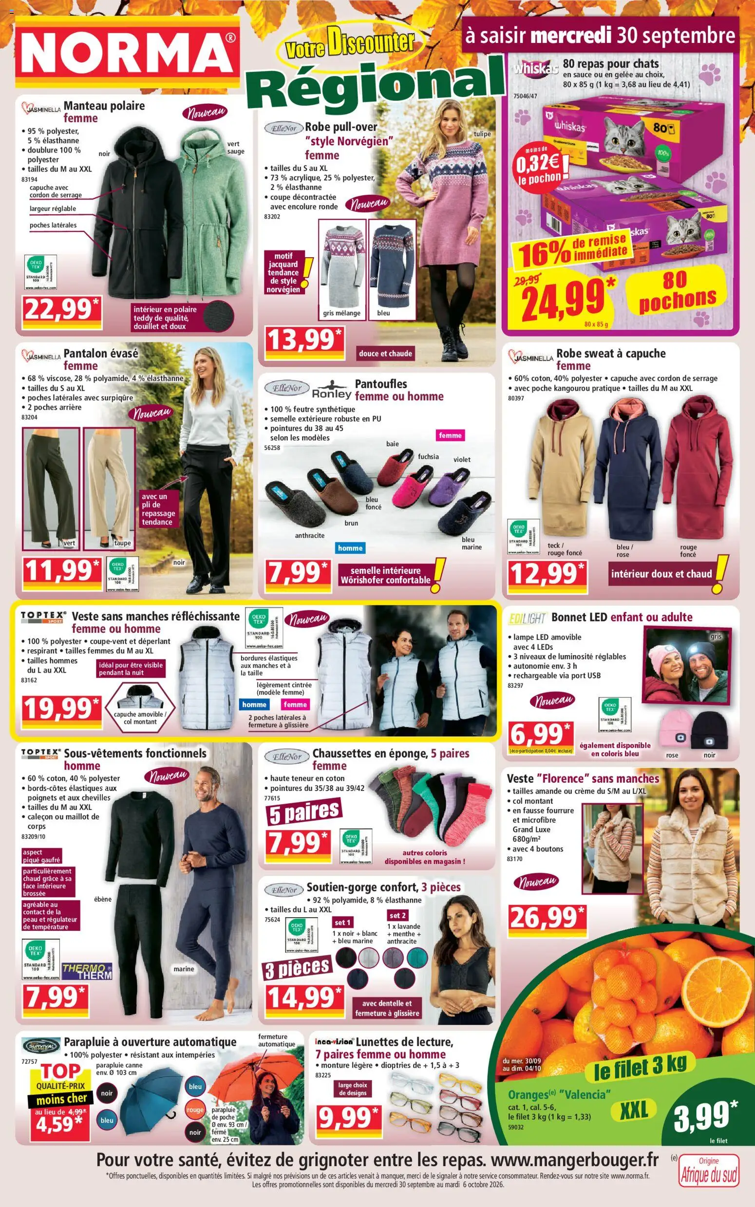 Prévisualisation de Norma catalogue du magasin Norma formulaire valide 30/09/2026