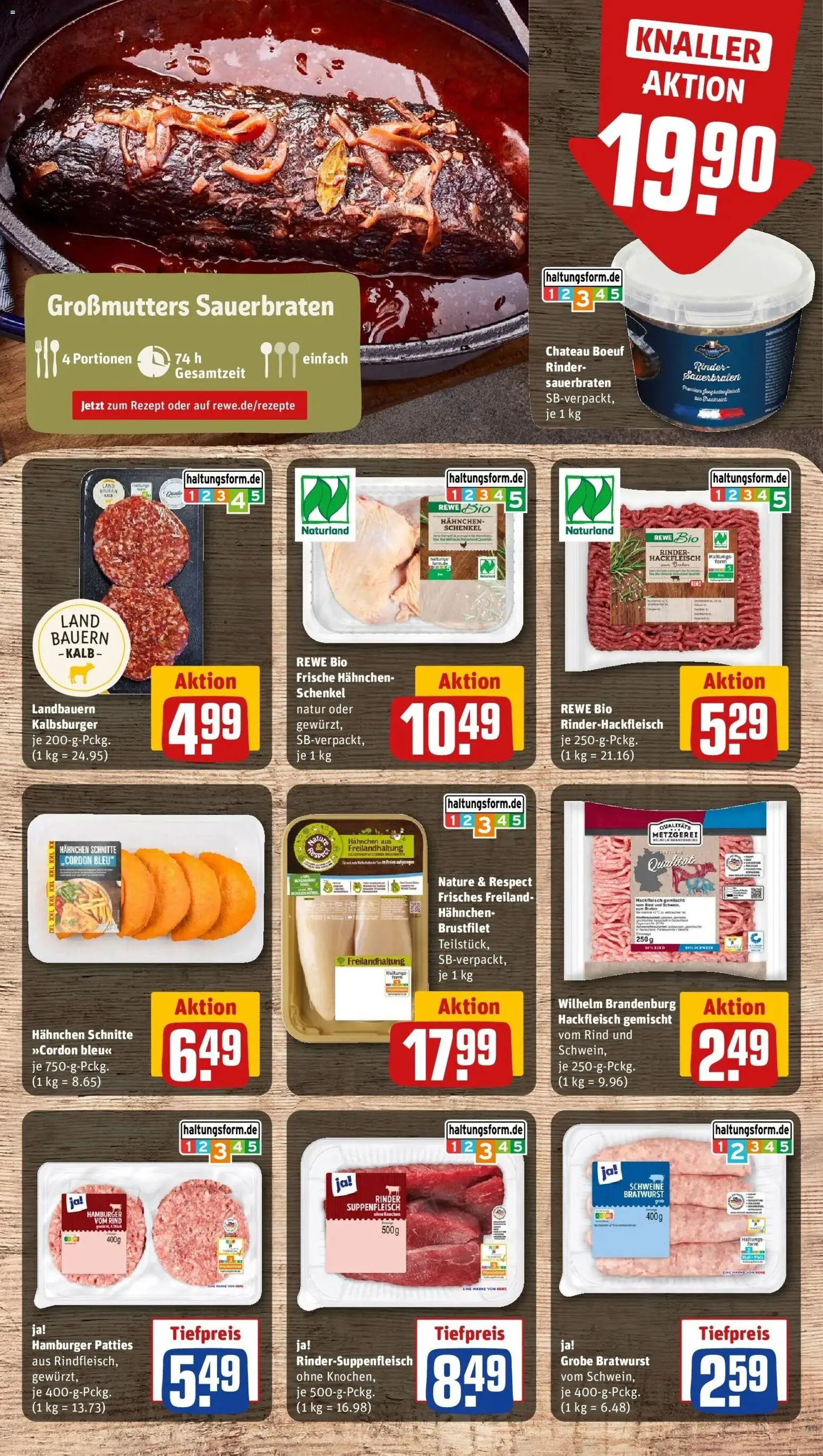 Vorschau von dem Prospekt des Geschäftes Rewe, gültig ab dem 19.10.2026