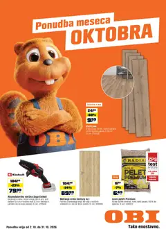 Predogled kataloga iz trgovine OBI veljaven od 02.10.2026