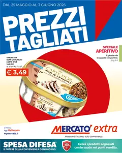 Anteprima dell'opuscolo Mercatò volantino Extra dal negozio Mercatò valido da 25/05/2026