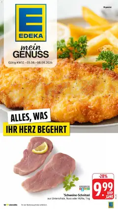 Vorschau von dem Prospekt des Geschäftes Edeka, gültig ab dem 03.08.2026