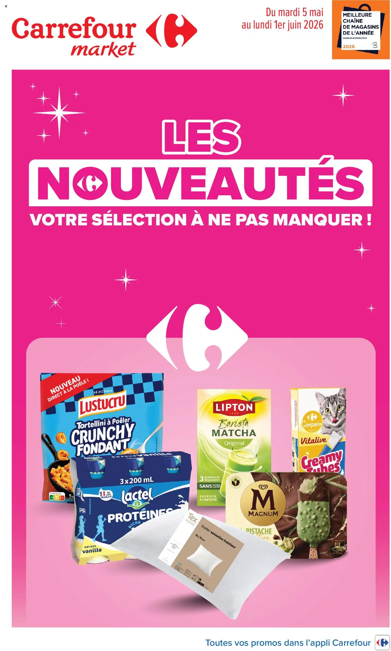 Prévisualisation de Carrefour Market Les nouveautés de mai du magasin Carrefour Market formulaire valide 05/05/2026