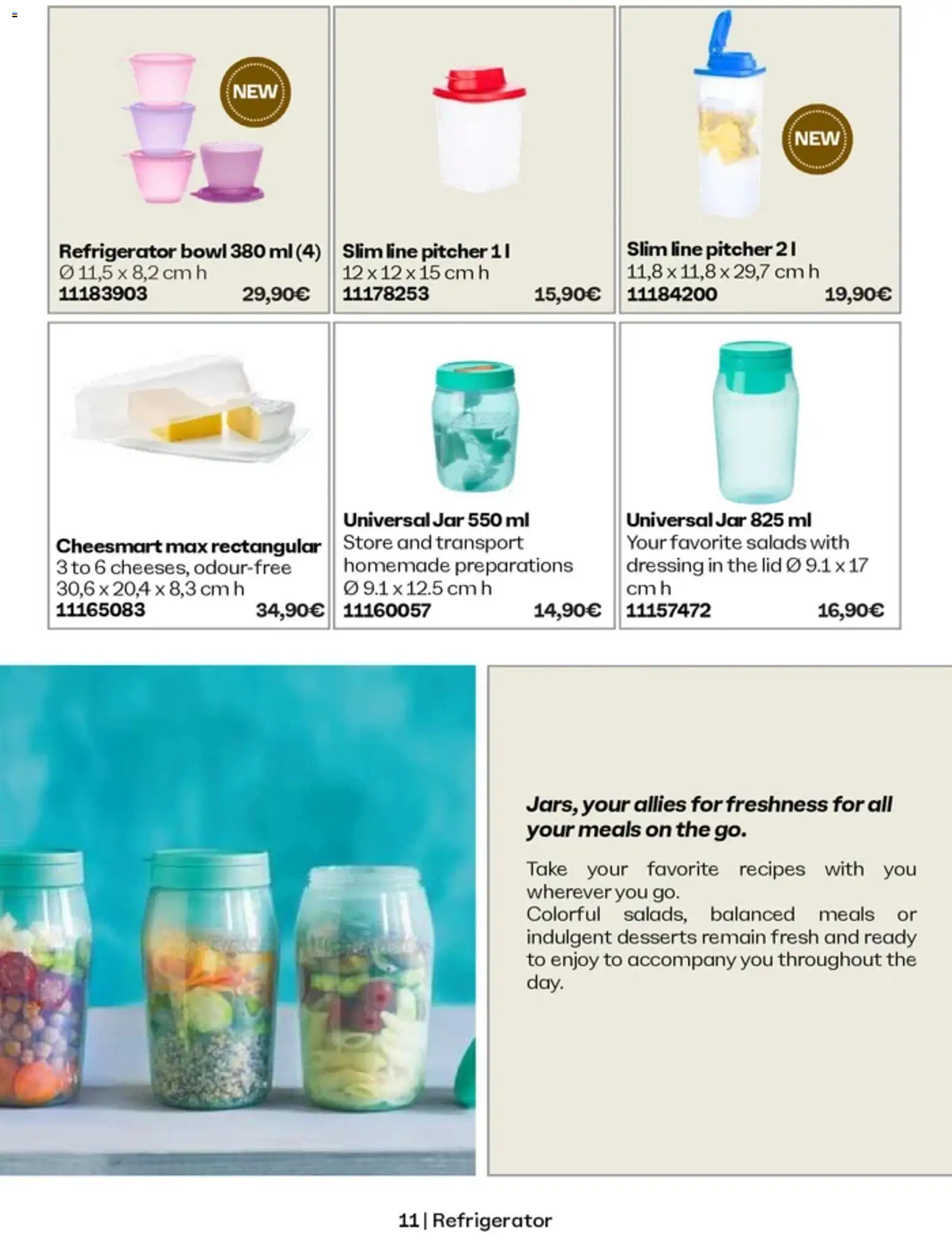 Prévisualisation de Catalogue Tupperware Hiver du magasin Tupperware formulaire valide 01/11/2026