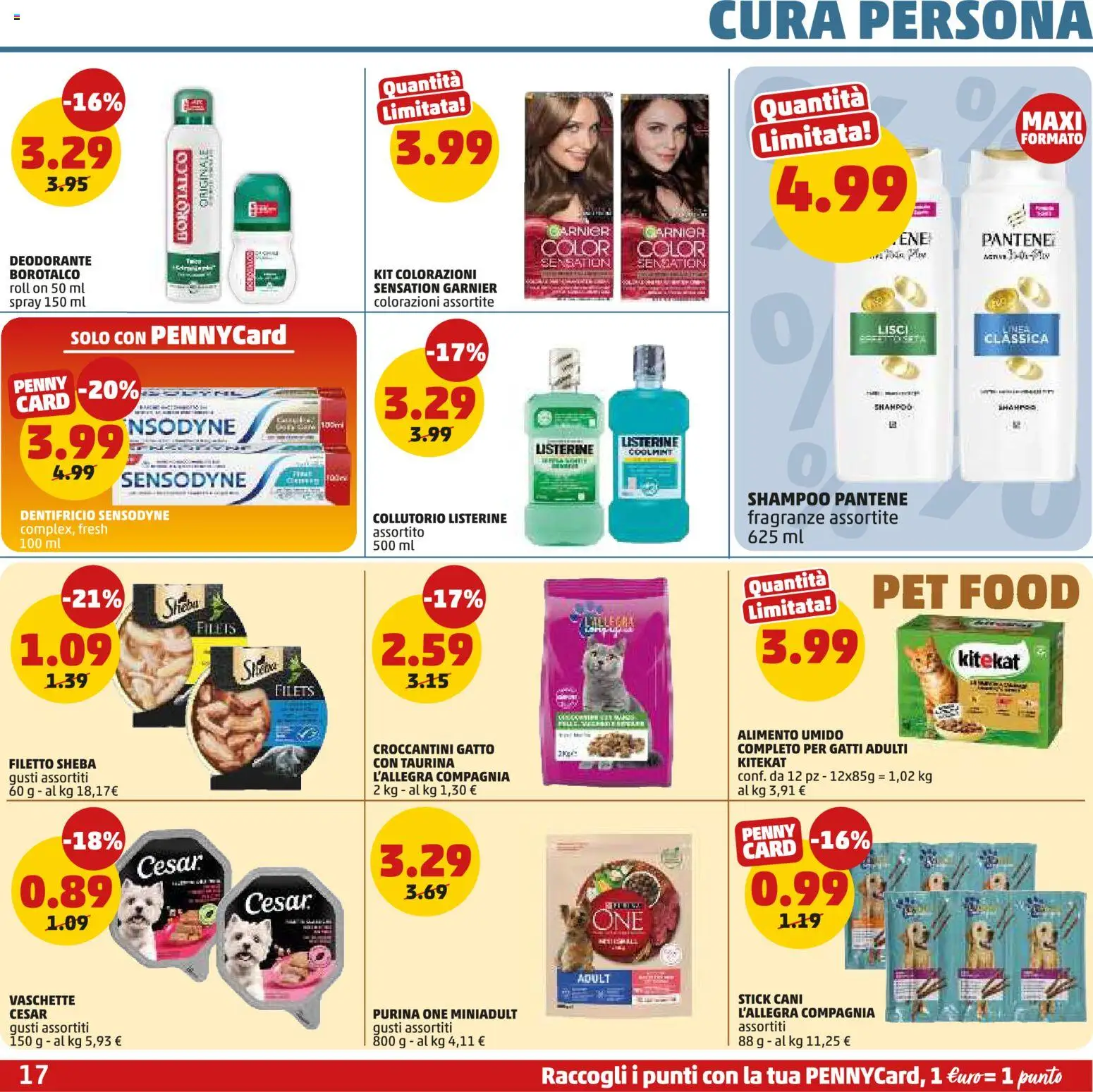 Anteprima dell'opuscolo PENNY volantino dal negozio PENNY valido da 10/09/2026 - Shampoo, Deodorante, Collutorio, Filetto, Dentifricio, Listerine, Vaschette