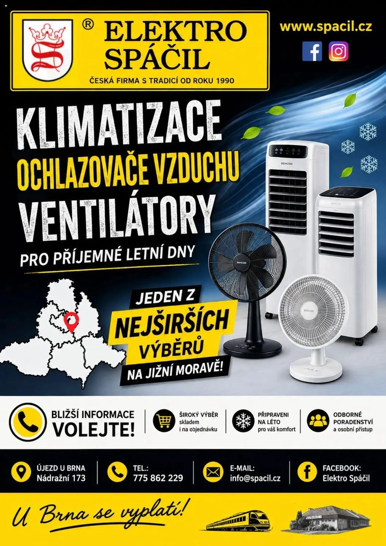 Náhled nabídky: Elektro Spáčil Elektro Spáčil leták platný od 10.08.2026 - Elektro, Klimatizace