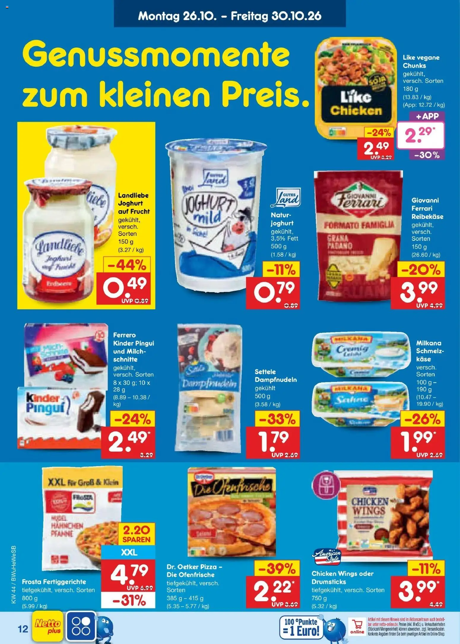 Vorschau von dem Prospekt des Geschäftes Netto Marken-Discount, gültig ab dem 26.10.2026