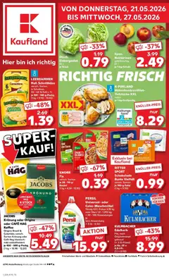 Vorschau von dem Prospekt des Geschäftes Kaufland, gültig ab dem 21.05.2026