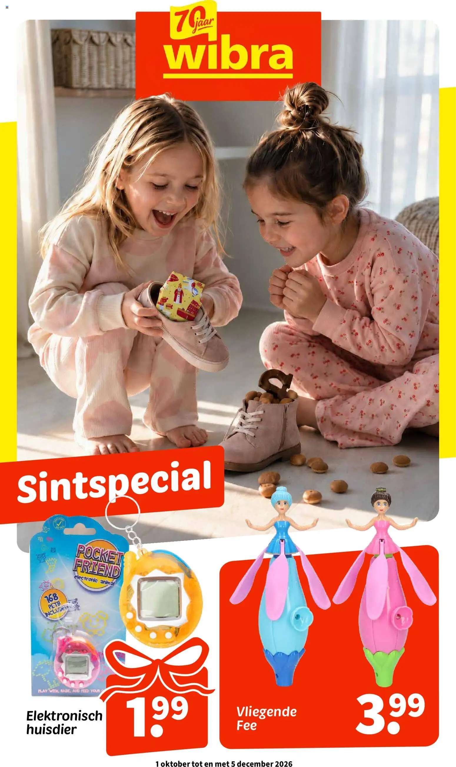Voorbeeld van Wibra folder - sintspecial van winkel Wibra geldig vanaf 01-10-2026