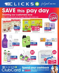 Preview of Clicks flyer valid from 23/07/2026