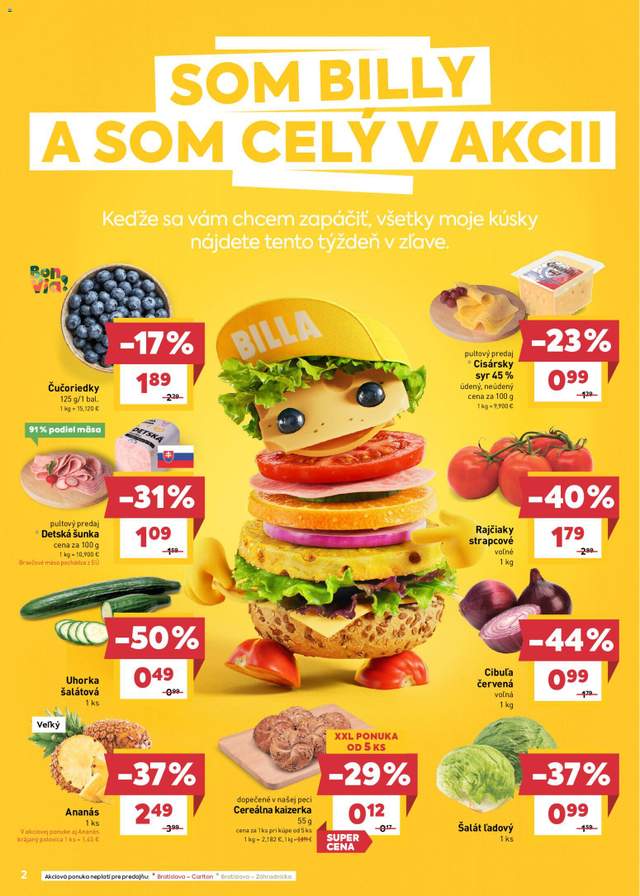 Nový Billa leták od 14.10.