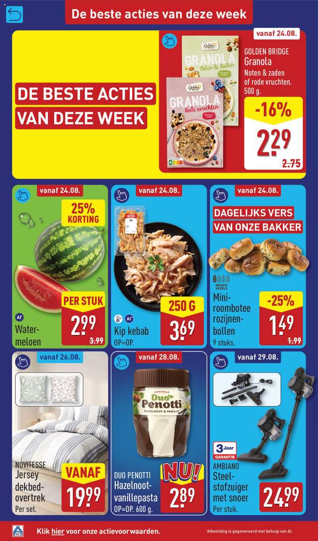 Nieuwe Aldi folder vanaf 24-08