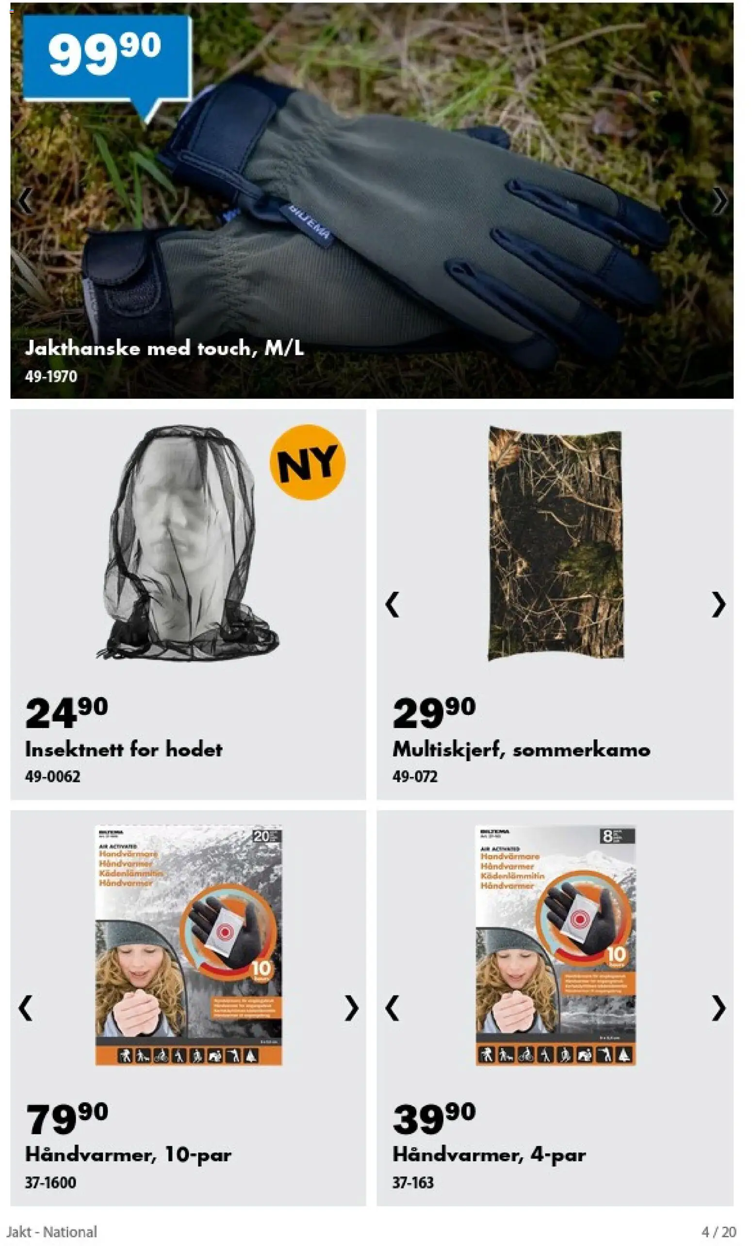 Forhåndsvis Biltema Jakt - National fra butikk Biltema gyldig fra 17/08/2026