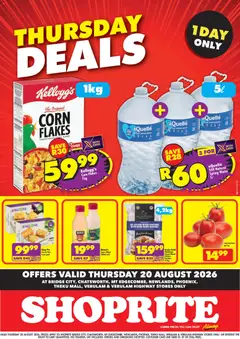 Preview of Shoprite flyer valid from 20/08/2026