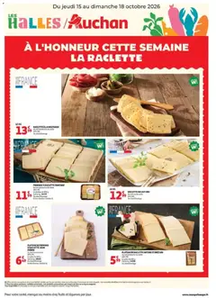 Voorbeeld van Auchan Bons plans du week end van winkel Auchan geldig vanaf 15/10/2026