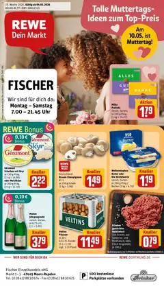Vorschau von dem Prospekt des Geschäftes Rewe, gültig ab dem 04.05.2026