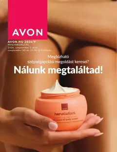 Avon - AVON online katalógus 2026 szeptemberi megtekintése, amely érvényes 2026.09.01.-től