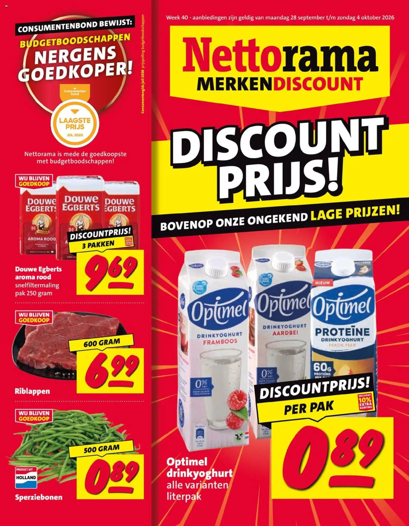 Voorbeeld van Nettorama folder van winkel Nettorama geldig vanaf 28-09-2026