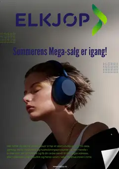 Forhåndsvis Elkjøp kundeavis fra butikk Elkjøp gyldig fra 22/06/2026