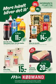 Eksempel på tilbudsavis Min Købmand - Tilbudsavis uge 20 fra butik Min Købmand gyldig fra 08/05/2026