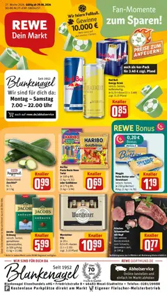 Vorschau von dem Prospekt des Geschäftes Rewe, gültig ab dem 29.06.2026